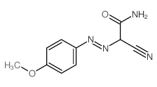 Acetamide,2-cyano-2-[2-(4-methoxyphenyl)diazenyl]- picture