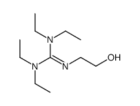 1,1,3,3-tetraethyl-2-(2-hydroxyethyl)guanidine Structure