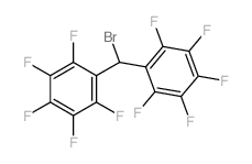 Methane, bromobis(pentafluorophenyl)-结构式