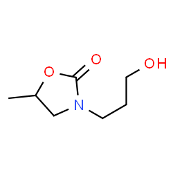 2-Oxazolidinone,3-(3-hydroxypropyl)-5-methyl-(7CI)结构式