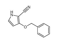 3-phenylmethoxy-1H-pyrrole-2-carbonitrile Structure