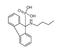 [9-(butylamino)fluoren-9-yl]phosphonic acid结构式