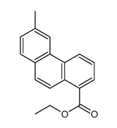 ethyl 6-methylphenanthrene-1-carboxylate结构式