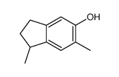 1,6-dimethyl-2,3-dihydro-1H-inden-5-ol Structure