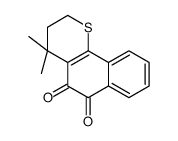 4,4-dimethyl-2,3-dihydrobenzo[h]thiochromene-5,6-dione Structure