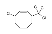 3-chloro-8-(trichloromethyl)cyclooctene Structure