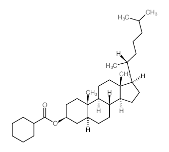 [(3S,5S,8R,9S,10S,13R,14S,17R)-10,13-dimethyl-17-[(2R)-6-methylheptan-2-yl]-2,3,4,5,6,7,8,9,11,12,14,15,16,17-tetradecahydro-1H-cyclopenta[a]phenanthren-3-yl] cyclohexanecarboxylate picture