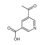 5-acetylpyridine-3-carboxylic acid Structure