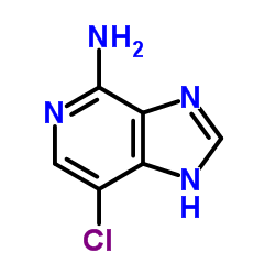 7-chloro-1H-imidazo[4,5-c]pyridin-4-amine structure