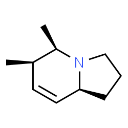 Indolizine, 1,2,3,5,6,8a-hexahydro-5,6-dimethyl-, (5R,6R,8aS)- (9CI)结构式