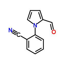 2-(2-Formyl-1H-pyrrol-1-yl)benzonitrile structure