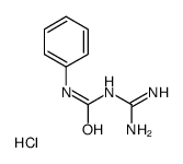 1-(diaminomethylidene)-3-phenylurea,hydrochloride结构式