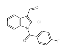 2-chloro-1-(4-fluorobenzoyl)indole-3-carbaldehyde picture