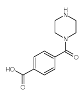 4-(1-甲基羰基)苯甲酸结构式