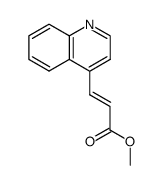 methyl 3-(4-quinoline)propenoate结构式