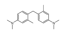 4,4'-methylenebis(N,N,3-trimethyl-Benzenamine结构式