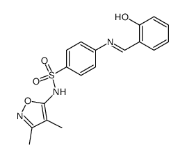 salicylaldehyde sulfisoxazole Structure