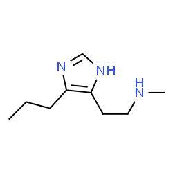 1H-Imidazole-4-ethanamine,N-methyl-5-propyl- (9CI)结构式