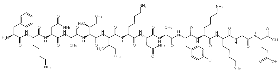 β-Endorphin (18-31) (human) Structure