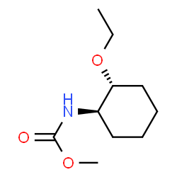 Carbamic acid, (2-ethoxycyclohexyl)-, methyl ester, trans- (9CI) Structure