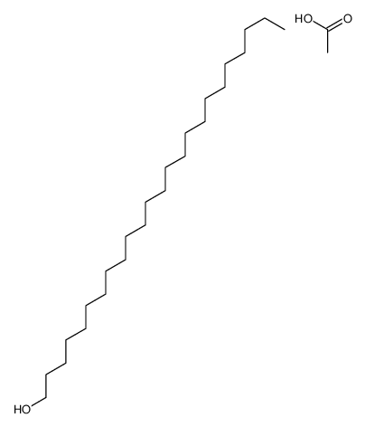 acetic acid,tetracosan-1-ol结构式