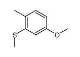 4-methoxy-2-methylsulfanyl-toluene结构式