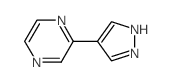 2-(1H-Pyrazol-4-yl)pyrazine structure