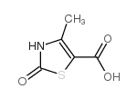 2-HYDROXY-4-METHYLTHIAZOLE-5-CARBOXYLICACID Structure