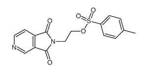 2-tosyloxyethylcinchomeronic imide结构式