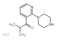 N,N-二甲基-2-(1-哌嗪)烟碱盐酸盐图片