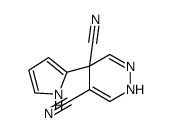 4-(1H-pyrrol-2-yl)-1H-pyridazine-4,5-dicarbonitrile Structure