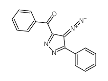 Methanone,(4-diazo-5-phenyl-4H-pyrazol-3-yl)phenyl- Structure