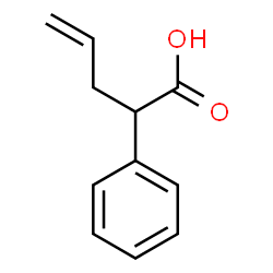 2-phenylpent-4-enoic acid结构式