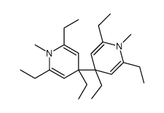 2,4,6-triethyl-1-methyl-4-(2,4,6-triethyl-1-methylpyridin-4-yl)pyridine结构式