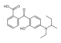 2-[4-[butan-2-yl(ethyl)amino]-2-hydroxybenzoyl]benzoic acid Structure