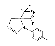 1-(4-methylphenyl)-5,5-bis(trifluoromethyl)-4,5-dihydro-1H-[1,2,3]triazole Structure