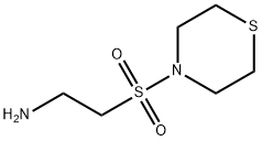 2-(thiomorpholine-4-sulfonyl)ethan-1-amine Structure