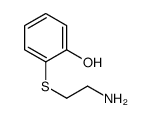 2-(2-aminoethylsulfanyl)phenol Structure