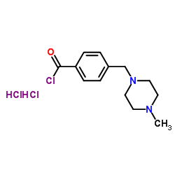 4-(4-Methylpiperazinylmethyl)benzoyl chloride dihydrochloride Structure