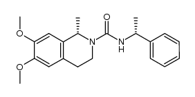 (1S)-2[[(R)-1-phenylethyl]carbamoyl]salsolidine Structure