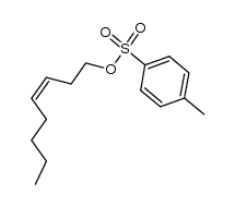 (Z)-oct-3-enyl 4-methylbenzenesulfonate Structure