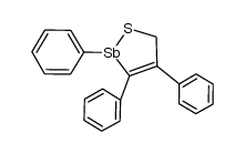 2,3,4-triphenyl-2,5-dihydro-1,2-thiastibole结构式