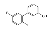 2',5'-DIFLUORO-[1,1'-BIPHENYL]-3-OL结构式