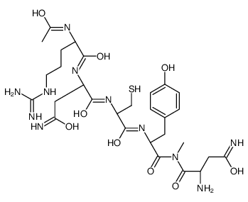 Ac-Arg-asn-cys-tyr-asn-nma Structure