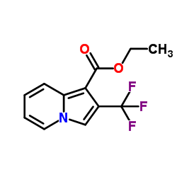 2-(TRIFLUOROMETHYL)INDOLIZINE-1-CARBOXYLIC ACID ETHYL ESTER picture