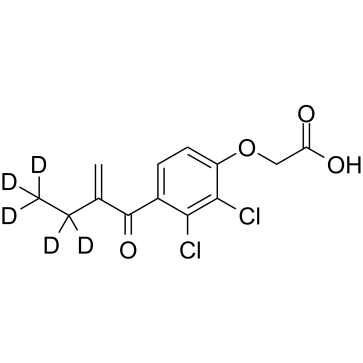 Ethacrynic acid D5结构式