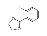 2-(2-fluorophenyl)-1,3-dioxolane Structure