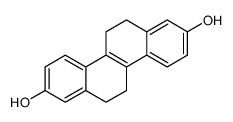 5,6,11,12-tetrahydrochrysene-2,8-diol结构式