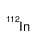 indium-112 Structure