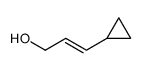 3-cyclopropylprop-2-en-1-ol结构式